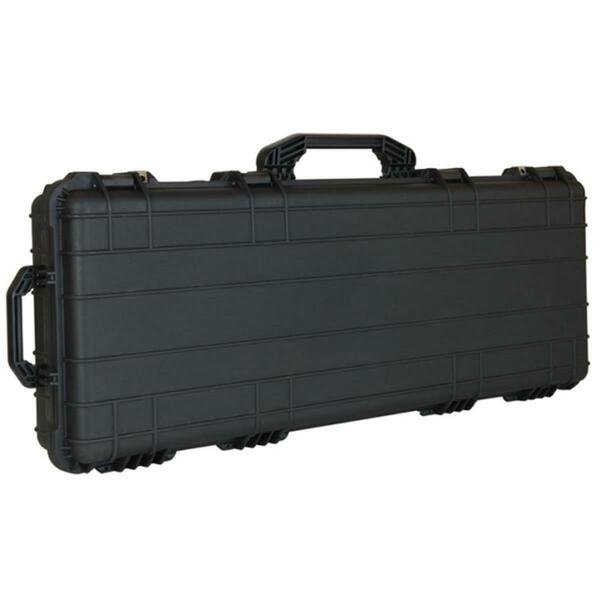 Cape Buffalo Wheeled Water Resistant Shotgun Rifle Case, Black, Tz Case, Mfr#: CB-043 B